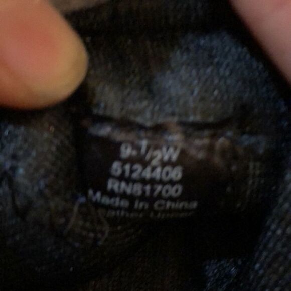 Leather moccasins suede by Comfort Periwinkle/gray size 9.5 - Picture 8 of 9